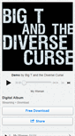 Mobile Screenshot of bigtandthediversecurse.bandcamp.com