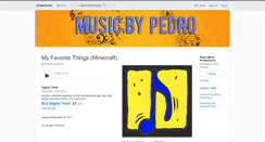 Desktop Screenshot of musicbypedro.bandcamp.com