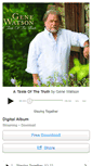 Mobile Screenshot of genewatson.bandcamp.com
