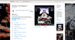 Desktop Screenshot of cuddykev.bandcamp.com