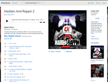 Tablet Screenshot of cuddykev.bandcamp.com