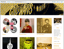 Tablet Screenshot of coldwarps.bandcamp.com