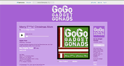 Desktop Screenshot of gogogadgetgonads.bandcamp.com