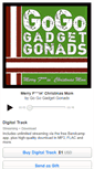 Mobile Screenshot of gogogadgetgonads.bandcamp.com