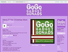 Tablet Screenshot of gogogadgetgonads.bandcamp.com
