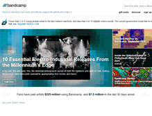 Tablet Screenshot of 4wolves.bandcamp.com