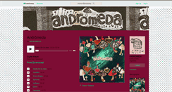 Desktop Screenshot of andromedandromeda.bandcamp.com