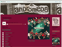 Tablet Screenshot of andromedandromeda.bandcamp.com