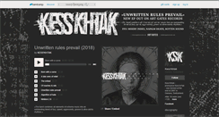 Desktop Screenshot of kesskhtak.bandcamp.com