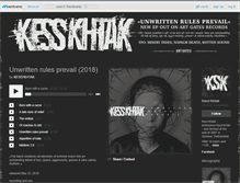 Tablet Screenshot of kesskhtak.bandcamp.com