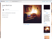 Tablet Screenshot of joshualebreton.bandcamp.com