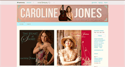Desktop Screenshot of carolinejones.bandcamp.com