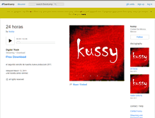 Tablet Screenshot of kussy.bandcamp.com