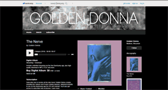 Desktop Screenshot of goldendonna.bandcamp.com