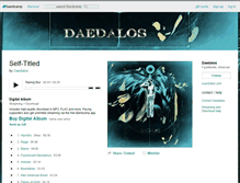Tablet Screenshot of daedalos.bandcamp.com