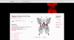 Desktop Screenshot of loserscomefromabove.bandcamp.com