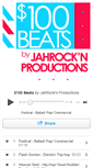Mobile Screenshot of jahrocknbeats.bandcamp.com