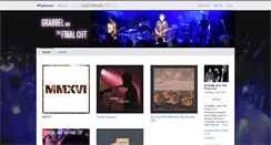 Desktop Screenshot of grabbelandthefinalcut.bandcamp.com