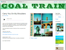 Tablet Screenshot of coaltrain.bandcamp.com