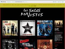 Tablet Screenshot of lessalesmajestes.bandcamp.com