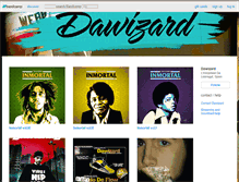 Tablet Screenshot of dawizard.bandcamp.com