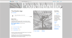 Desktop Screenshot of poncherello.bandcamp.com