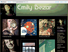 Tablet Screenshot of emilybezar.bandcamp.com