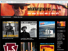 Tablet Screenshot of mickhargreaves.bandcamp.com