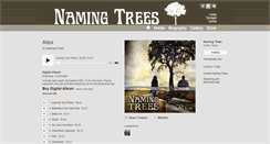 Desktop Screenshot of namingtrees.bandcamp.com