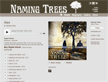 Tablet Screenshot of namingtrees.bandcamp.com