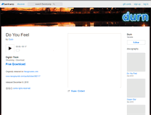 Tablet Screenshot of durn.bandcamp.com