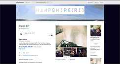 Desktop Screenshot of hampshireri.bandcamp.com