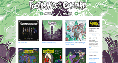 Desktop Screenshot of footprintsinthecustard.bandcamp.com