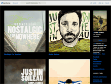 Tablet Screenshot of justinsoileau.bandcamp.com