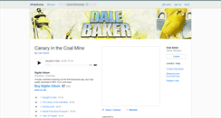 Desktop Screenshot of dalebaker.bandcamp.com