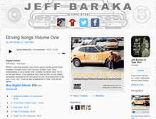 Tablet Screenshot of jeffbaraka.bandcamp.com