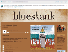 Tablet Screenshot of blueskank.bandcamp.com