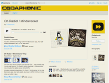 Tablet Screenshot of codaphonic.bandcamp.com