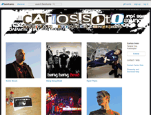 Tablet Screenshot of carlossoto.bandcamp.com