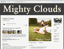 Tablet Screenshot of mightyclouds.bandcamp.com