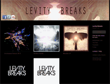 Tablet Screenshot of levitybreaks.bandcamp.com