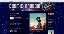 Desktop Screenshot of cosmicandroid.bandcamp.com