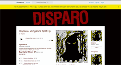 Desktop Screenshot of disparo.bandcamp.com