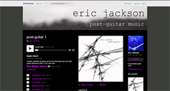 Desktop Screenshot of ericjackson.bandcamp.com