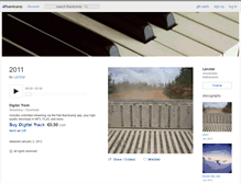 Tablet Screenshot of lenstar.bandcamp.com