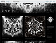 Tablet Screenshot of defeatist.bandcamp.com