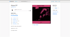 Desktop Screenshot of misterpink.bandcamp.com