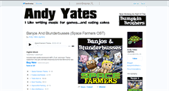 Desktop Screenshot of andyyates.bandcamp.com