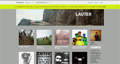 Desktop Screenshot of lauter.bandcamp.com