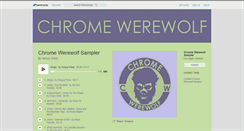 Desktop Screenshot of chromewerewolfstudio.bandcamp.com